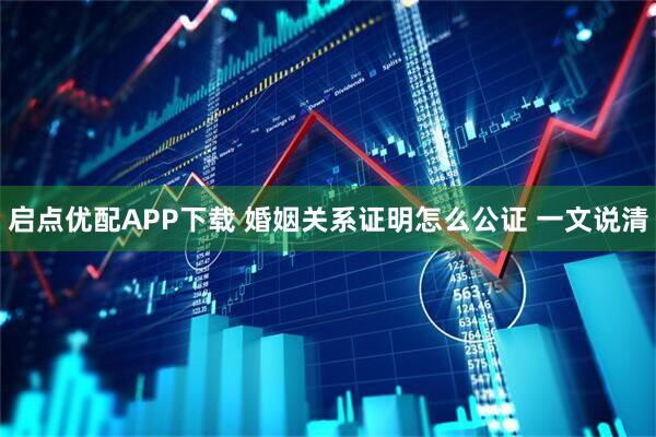 启点优配APP下载 婚姻关系证明怎么公证 一文说清